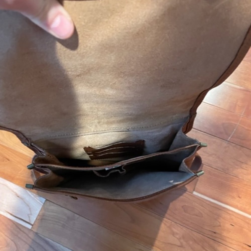 I MEDICI FIRENZE Genuine Leather Backpack Handbag - Picture 9 of 9